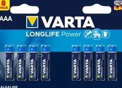 Clearance VARTA Pile alcaline longlife POWER LR03/AAA (x8)