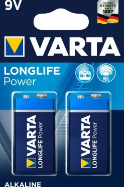 Online VARTA Pile alcaline longlife POWER 9V/6LP3146 (x2)