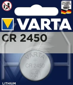 New VARTA Pile électronique lithium CR2450