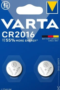 Hot VARTA Pile électronique lithium CR2016 (x2)