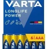Outlet VARTA Pile Longlife Power AAA - LR03 (x6)