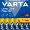 Clearance VARTA Pile Longlife Power AA - LR06 (x6)