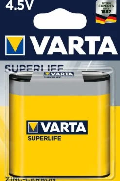 Clearance VARTA Pile plate saline superlife 4,5V