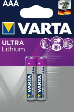 Sale VARTA Piles AAA lithium (x2)