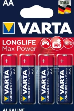 Online VARTA Piles alcalines LR6 AA LonglifeMaxPower (x4)