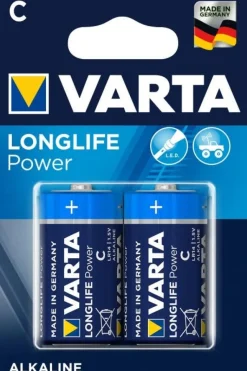 Outlet VARTA Piles alcalines LR14 C Longlife Power (x2)
