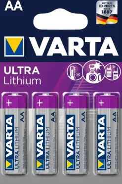 Outlet VARTA Pile ultra Lithium AA (x4)