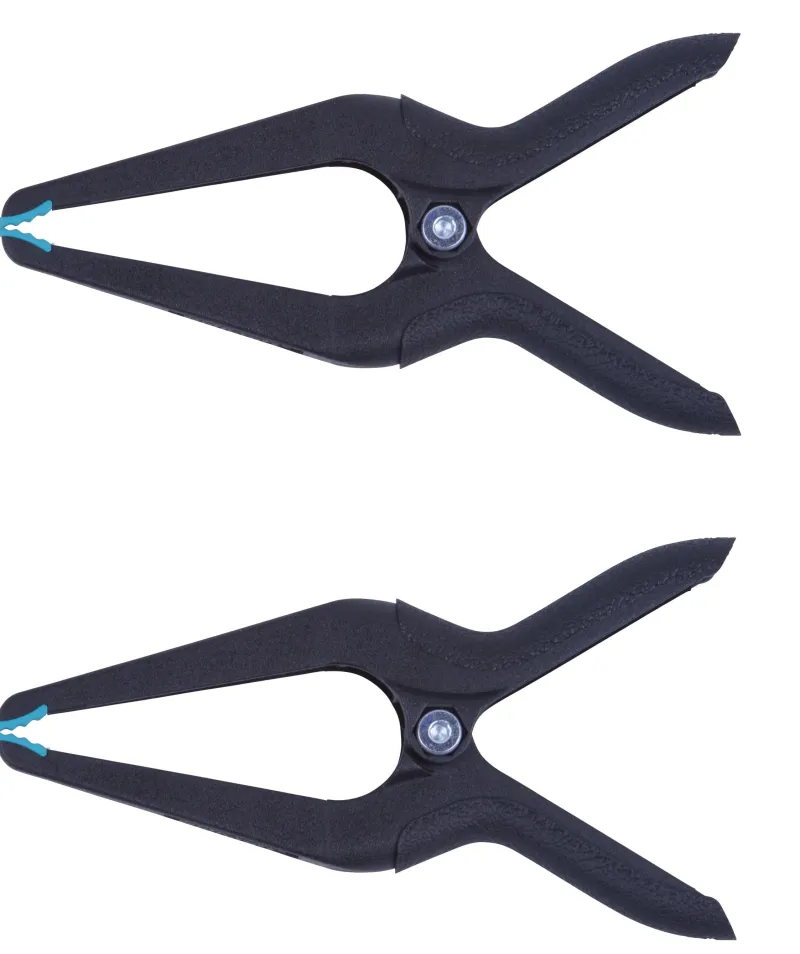 Clearance WOLFCRAFT Pinces à ressort à bec long (x2)