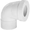 Discount WIRQUIN Pipe WC rigide courte coudée femelle Ø100mm