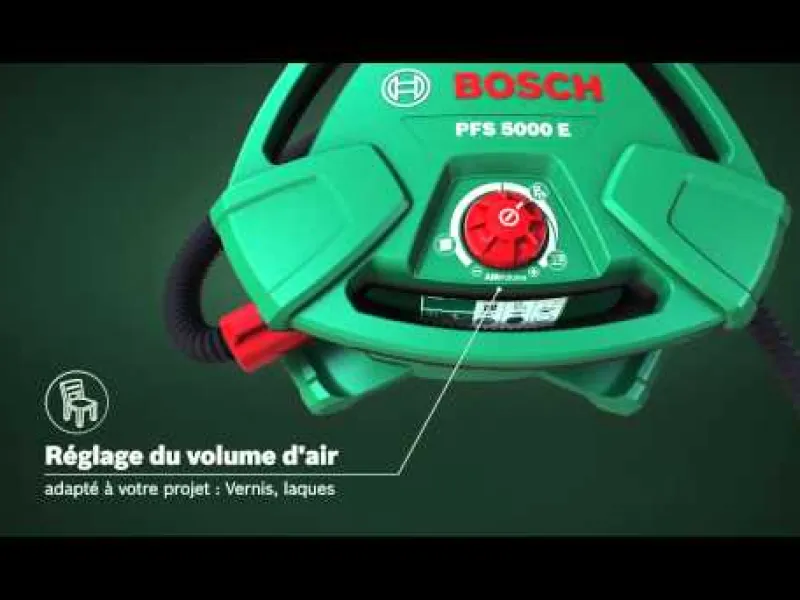 Hot BOSCH Pistolet à peinture PFS 5000 E