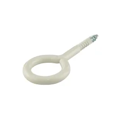 Best SUKI Piton Acier plastifié Blanc 10X05XØ2,7mm