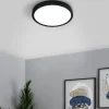 New EGLO Plafonnier Fueva 5 Led 20W-2500lm noir Ø28,5cm