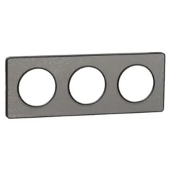 Online SCHNEIDER Plaque de finition Odace Touch 3 postes alu brossé 71mm