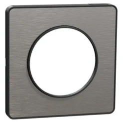Online SCHNEIDER Plaque de finition Odace Touch 1 poste alu brossé