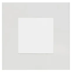 New SCHNEIDER Plaque de finition Unica Déco blanche 1 poste