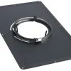 Best TEN Plaque de proprete 400 x 400 noire Ø125mm