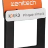 Best ZENITECH Plaque 1 poste kouro