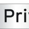 Online CHAPUIS Plaque signalétique "Privé"