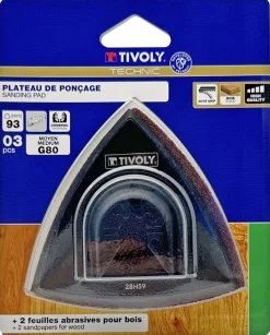 Sale TIVOLY Plateau de poncage 93 mm