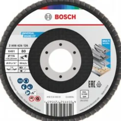Discount BOSCH Plateau à lamelles X451 Bombé Ø115mm G80