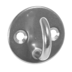Sale Platine fixation ronde crochet avec ouvert (x2)