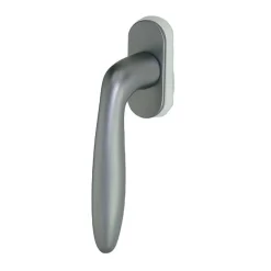Clearance Poignée de fenêtre modena aluminium aspect inox