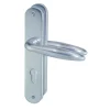 Best Poignée de porte meribel cyl 2beq alu argent195