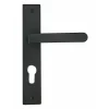 Clearance Poignée de porte Onyx cylindre zamak noir mat entraxe 195mm