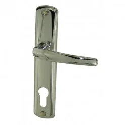 Hot Poignée de porte sur plaque blois zamak cylindre 165mm