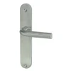 Best Poignée de porte sur plaque écume inox sans trou 195mm