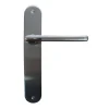 Clearance Poignée de porte sur plaque Floride zamak sans trou 195mm