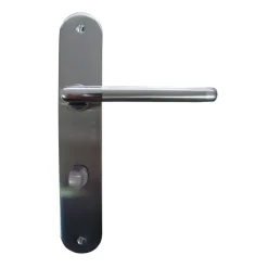 New Poignée de porte sur plaque Floride zamak condamnation 195mm