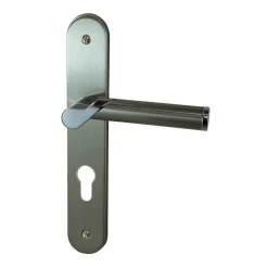 Discount Poignée de porte sur plaque victoria zamak cylindre 195mm