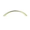Discount Poignée entraxe 96 mm en aluminium poli verni x2