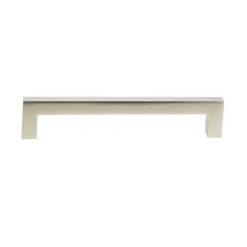Outlet Poignée entraxe 128 mm en aluminium nickel velours x2