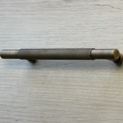 Online Poignée entraxe 128mm industriel aluminium laiton vieilli x2