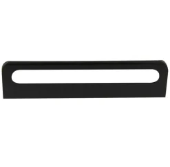 Best Poignée fixation invisible entraxe 160 mm aluminium noir x2