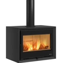 New Poêle à bois Dante noir NORDICA