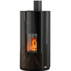 New Poêle à pellets Estray 9kW acier noir