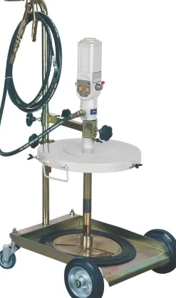 Hot DRAKKAR EQUIPEMENT Pompe pneumatique pour graisse 60 kg 10 m avec chariot