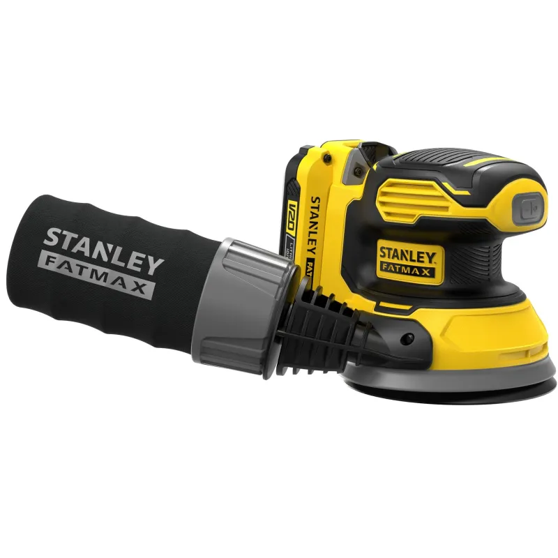 Best STANLEY Ponceuse excentrique V20 Lithium 18V 1 batterie 2Ah