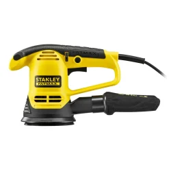 Hot STANLEY Ponceuse excentrique 480W 125mm 10 abrasifs maille