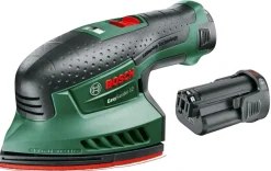 Sale BOSCH Ponceuse multi sans fil EasySander 12 2 batteries 12V