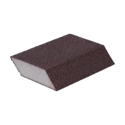 NORTON Éponge abrasive 2 angles 126 x 72 x 25 mm Grain 36/60