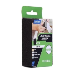 Online NORTON Éponge abrasive 4 faces 100 x 66 x 26 mm Grain 100