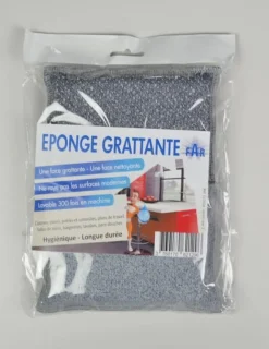 New Éponge grattante lavable en microfibres