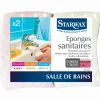 Online STARWAX Éponge grattante spéciale sanitaire (x2)