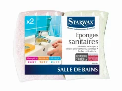 Online STARWAX Éponge grattante spéciale sanitaire (x2)