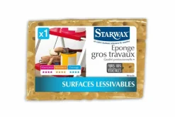 Hot STARWAX Éponge gros travaux pour surfaces lessivables (x1)