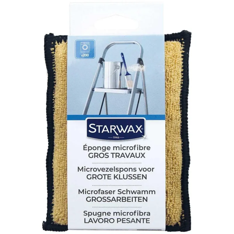 Hot STARWAX Éponge microfibre gros travaux